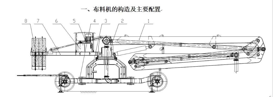 移動液壓布料機