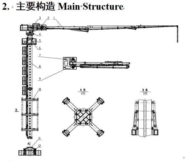 液壓布料機(jī)結(jié)構(gòu)